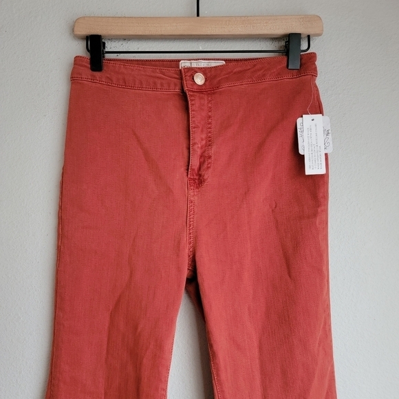 Free People Just Float On Flares in Terracotta size 26 NWT - Picture 5 of 7